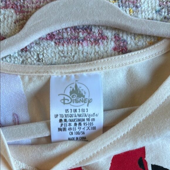 Disney Minnie Mouse Polk Dots Cream Top - Picture 4 of 5